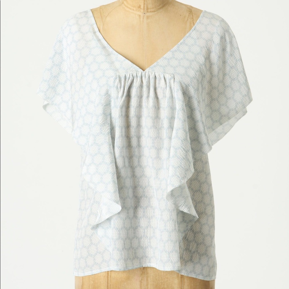 Anthropologie Moulinette Soeurs Blurred Blooms